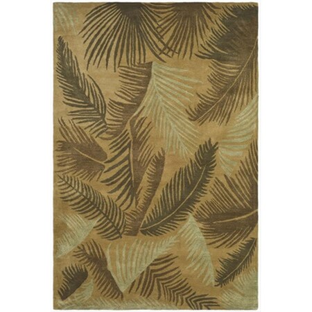 Safavieh 4 x 6 ft. Small Rectangle Contemporary Tibetan Beige Hand Knotted Rug TB301A-4